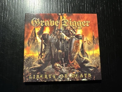 GRAVE DIGGER - Liberty Or Death  (CD Digipak, Limited Edition)   MINT-/MINT- - Bild 1 von 3