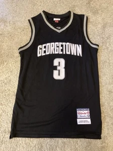 Allen Iverson #3 A.I. Georgetown Hoyas NCAA Jersey Philadelphia 76ers Sizers NBA - Picture 1 of 10