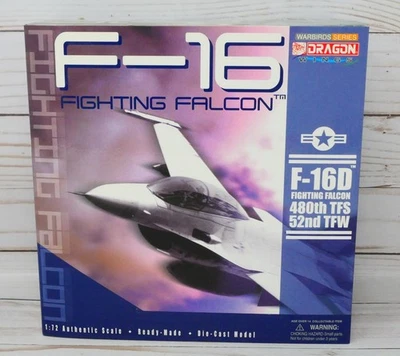 Dragon Wings Warbird Series 50035, F-16D Fighting Falcon 480th TFS 52nd TFW 1/72 - Image 1 of 4
