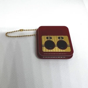 Good Condition Keychain Nintendo Famicom A/B Button - Picture 1 of 2