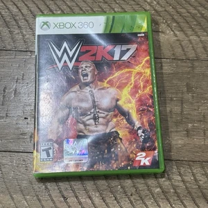 WWE 2K17 (Microsoft Xbox 360, 2016) No Manual Tested - Picture 1 of 3