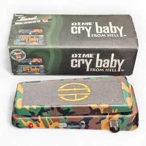 Pedal de efectos Wah Dunlop Dime Cry Baby From Hell probado y funciona 1259 - Imagen 1 de 10