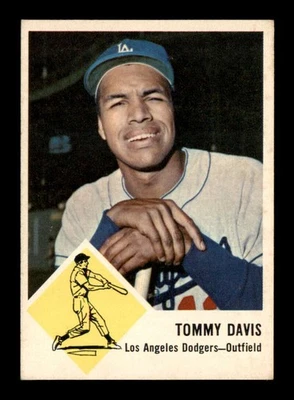 1963 Fleer #40 Tommy Davis   EX X3587255 - Image 1 of 3