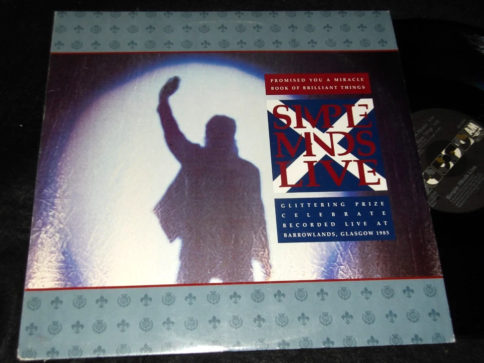 SIMPLE MINDS LIVE 12 inch EP Promised You A Miracle 1987 US A&M Original - Image 1 of 1