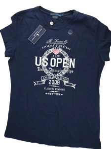 Ralph Lauren Tennis 2009 US Open T-Shirt im Karton Damen Large Neu mit Etikett - Bild 1 von 4