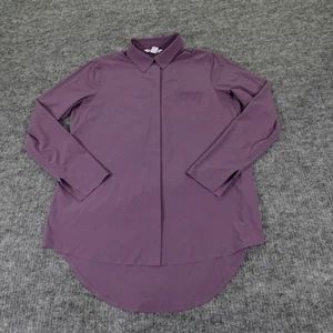 Athleta Urbanite Top 2.0 Shirt Womens Small Long Sleeve Button Up Workwear - Picture 1 of 17