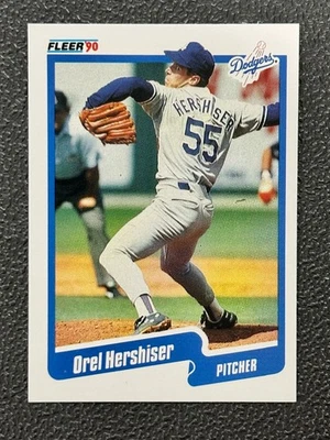 1990 Fleer - Orel Hershiser #399 - Image 1 of 2