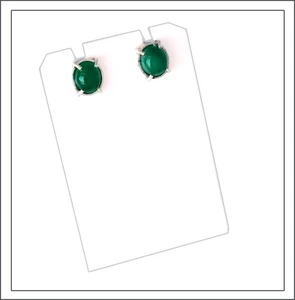 Pendientes Cabujón Esmeralda - Ennoblece tu apariencia - OFERTA - de Greenfire - Imagen 1 de 6