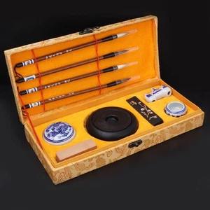 Chinese Traditional Calligraphy Set Four Treasures Of The Study Brush - Bild 1 von 12