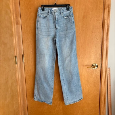 Jeans feminino Judy azul Los Angeles ajuste reto lavagem leve - Tamanho 11/30 - Imagem 1 de 4