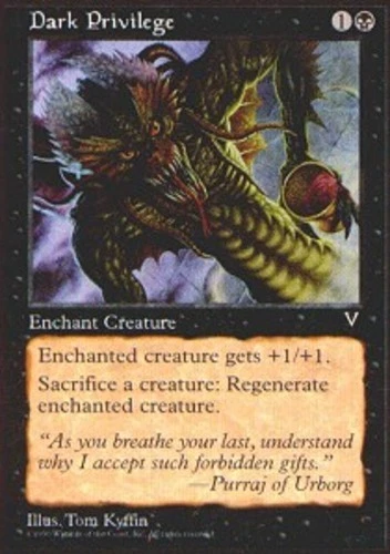Dark Privilege - Visions #56/167 MTG Magic The Gathering - Image 1 of 1