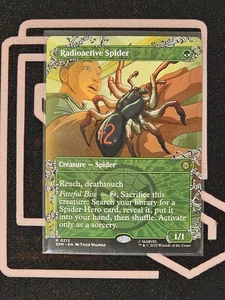 Magic The Gathering Radiactive Spider 0212 SIN LÁMINA Sin Fronteras Raro - Imagen 1 de 1