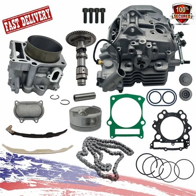 Kit de corrente de temporização para eixo de comando de pistão cabeça de cilindro Hisun 700 MSU Massimo Bennche - Imagem 1 de 4