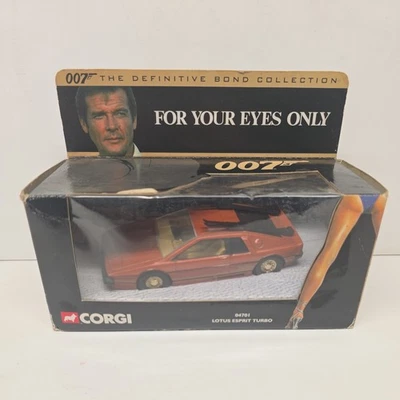 Vintage Corgi James Bond 007 Lotus Esprit Turbo Car For Your Eyes Only 04701 New - Image 1 of 4