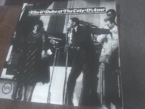 Ella & Duke at the Cote D'Azur Vinyl Record LP V6-4072-2 Stereo Play Tested VF - Foto 1 di 1