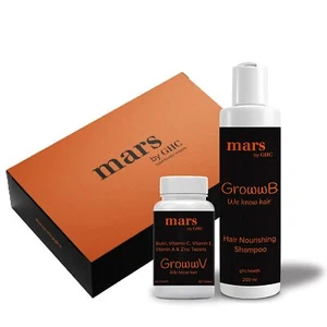 Mars by GHC Hair Growth Combo (shampoo bloccante DHT e biotina multivitaminica) - Foto 1 di 4