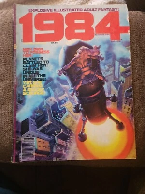1984 Magazine August 1978 - Issue 2 Richard Corben, Wally Wood - Image 1 of 3