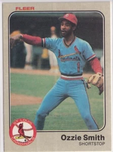 1983 Fleer #22 Ozzie Smith - Picture 1 of 1