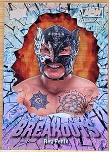 2022 UPPER DECK AEW REY FENIX BREAKOUTS - Picture 1 of 2
