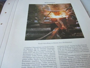  Eisenbahn Archiv N 2103 Eisenbahnschienen Thermit Schweißung - Picture 1 of 1