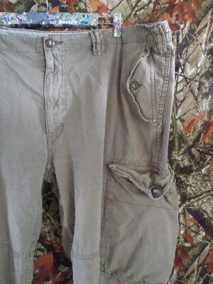 Calça Polo Ralph Lauren bronzeada ripstop angustiada carga militar 46B 32 - Imagem 1 de 4