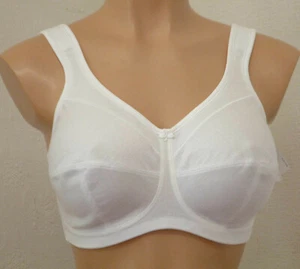 ANITA JANA AN 5427, NON-WIRED, FULL CUP, COTTON BRA, WHITE, BLACK OR SKIN - Picture 1 of 12
