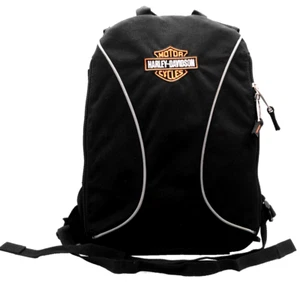 Harley Davidson Expandable Helmet Backpack, Black, W/Bar & Shield Logo, NWOT - Picture 1 of 3