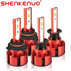 Para Nissan 240SX LE SE Cupé 2.4L 1997-1998 4X Faros LED Bombillas de haz alto/bajo - Imagen 1 de 16
