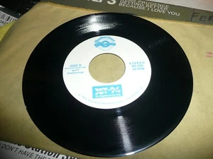 record 45 rare Budweiser on Showdown Dancer You Never Told me Jet 94 VG++ - Picture 1 of 4