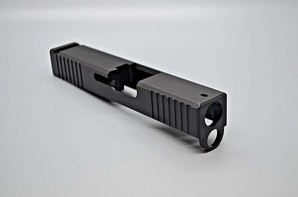 PATMOS GL0CK 43-Fits G43 Gen 3 9mm-Black finish -USA MADE-FITS GEN 1-3 (NO SIGHTS)