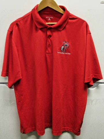 Pawsox Pawtucket Red Sox Small 3 Button Red Polyester Weave "P" w/ paw  New Cover