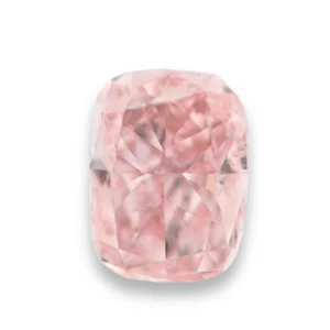 Pink Diamond - 0.21ct Natural Loose Fancy Pink Color Diamond GIA Cushion Shape - Picture 1 of 6