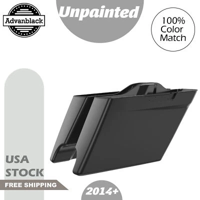 Alforja estirada Advanblack sin pintar para Harley Street Road Glide 14+ Foto 1 de 4