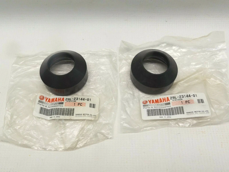 JUEGO DE JUNTAS ANTIPOLVO HORQUILLA DELANTERA YAMAHA 29L-23144-01-00 NUEVO DE LOTE RZ350 RZ 350 1984 1985 Foto 1 de 1