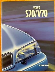 Unissued 12/1999 Volvo S70 / V70 / AWD / V70 XC Mark 1 UK Sales Brochure - Picture 1 of 5