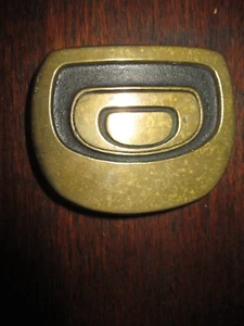 vintage NW Inuit art style BELT BUCKLE - Picture 1 of 3