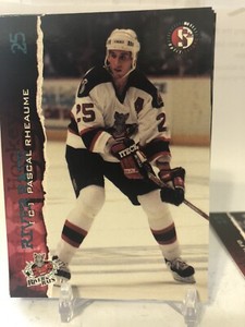 1996-1997,  Albany River Rats  Pascal Rheaume  from team set by Split Second