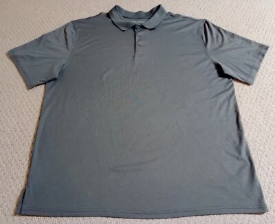 Great Northwest Clothing Company Men Size 2XLT Grey 100% Polyester Polo Shirt 22 - Image 1 of 4