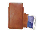 caseroxx Business-Line Case for Huawei  Ascend G525 in brown made of faux leathe