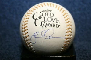 BRAD AUSMUS AUTOGRAPHED SIGNED GOLD GLOVE BASEBALL HOUSTON ASTROS DODGERS - Picture 1 of 2