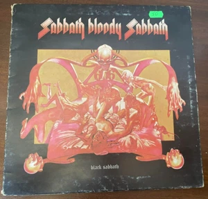 BLACK SABBATH SABBATH BLOODY SABBATH 1974 US G+/VG VINILE LP 33 GIRI - Foto 1 di 3