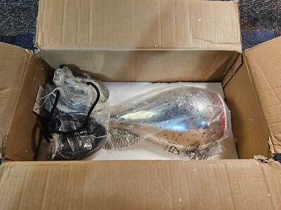 Uttermost 21985 撒丁岛 1 灯吊坠迷你镀铬 17 英寸高 73/4 英寸直径 — 第 1/4 张图片