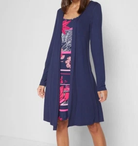 TRAUMHAFTES KLEID IN ZWEI LAGEN OPTIK IM SUPER DESIGN GR.36/38 NEU (43) - Bild 1 von 2