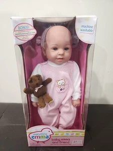 Kingsgate Baby Emma And Friend Pink Set New  - Picture 1 of 5