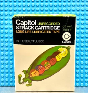 8 TRACK CAPITOL "PSYCHEDELIC PEAS" 80 NASTRO VUOTO 8 TRACCE (1) (SIGILLATO) - Foto 1 di 6