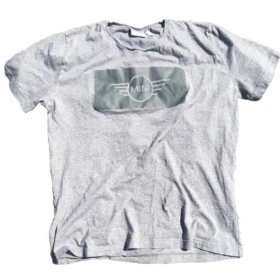 Mini Cooper Officially Liscensed Big Logo XXL Grey Shirt 23x29 A4 - Imagem 1 de 4