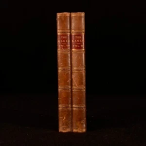 1871-73 2vol The Eagle A Magazine Volumes VII and VIII St John's College - Imagen 1 de 8