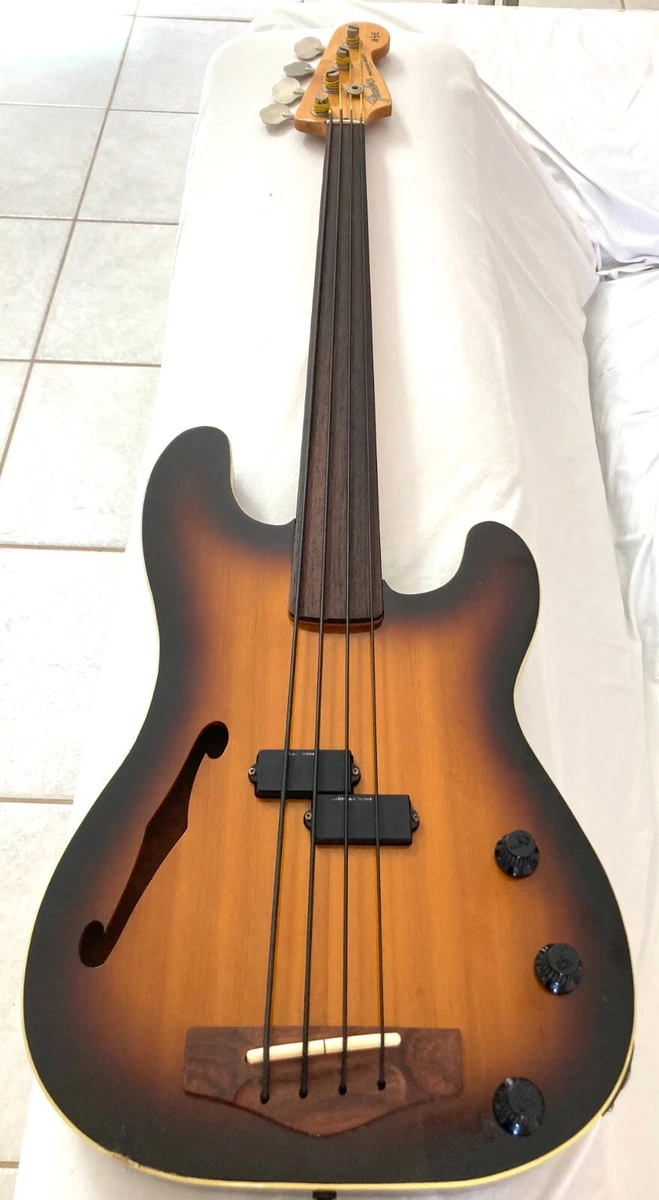 ジャンク フェンダー フレットレス ホローボディー　ベース PBAC-100 s-l1200.webp