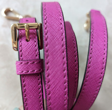 Michael Kors Pink Saffiano Leather Replacement strap 53"inch.