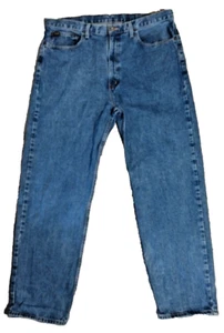 Ralph Lauren Polo Jeans Men's Medium Wash Saturday Jeans Size 38x32 - Picture 1 of 8